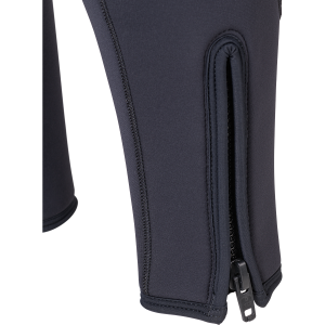 002183blk 5mm velocity ultra 2 0 full black details ankle zipper web