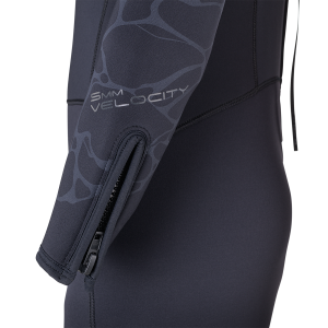 002183blk 5mm velocity ultra 2 0 full black details wrist zipper 2 web