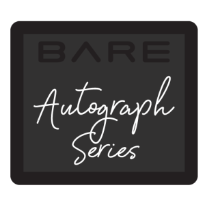 Bare autograph badge