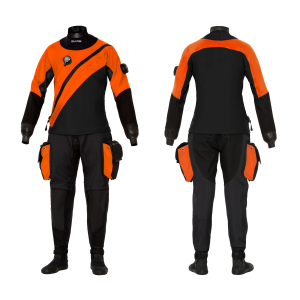 Expedition hd2 tech dry autograph series womens front back orange