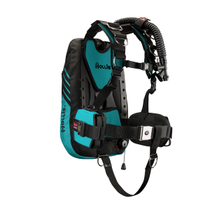 Hollis crib st22 aluminum elite2 aqua side
