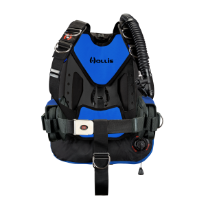 Hollis crib st35 aluminum solo blue front