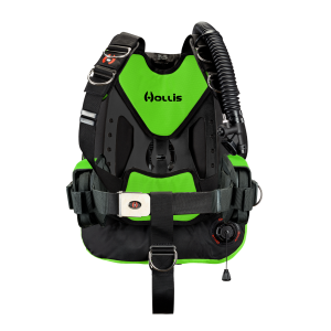 Hollis crib st35 aluminum solo lime front