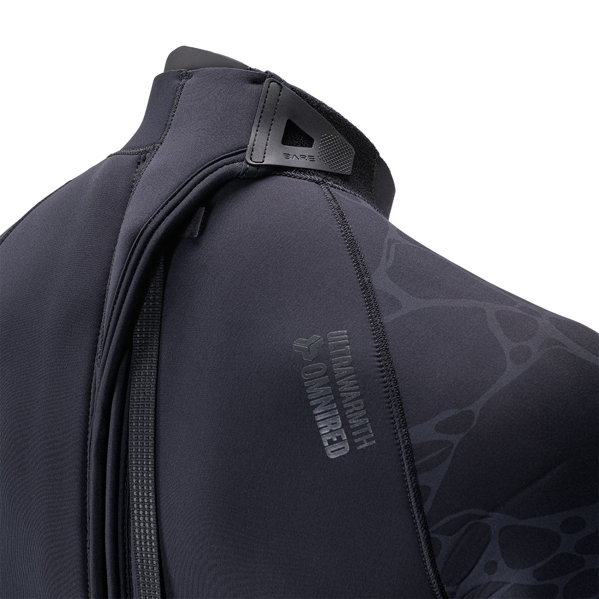 002183blk 5mm velocity ultra 2 0 full black details neck closure web