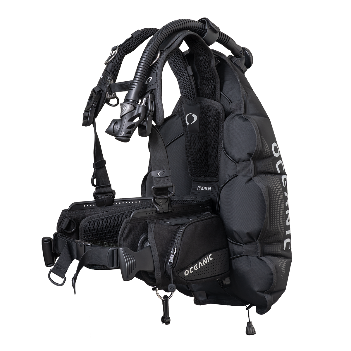 08 2410 xx oceanic photon pro mens 3qtr black web transparent