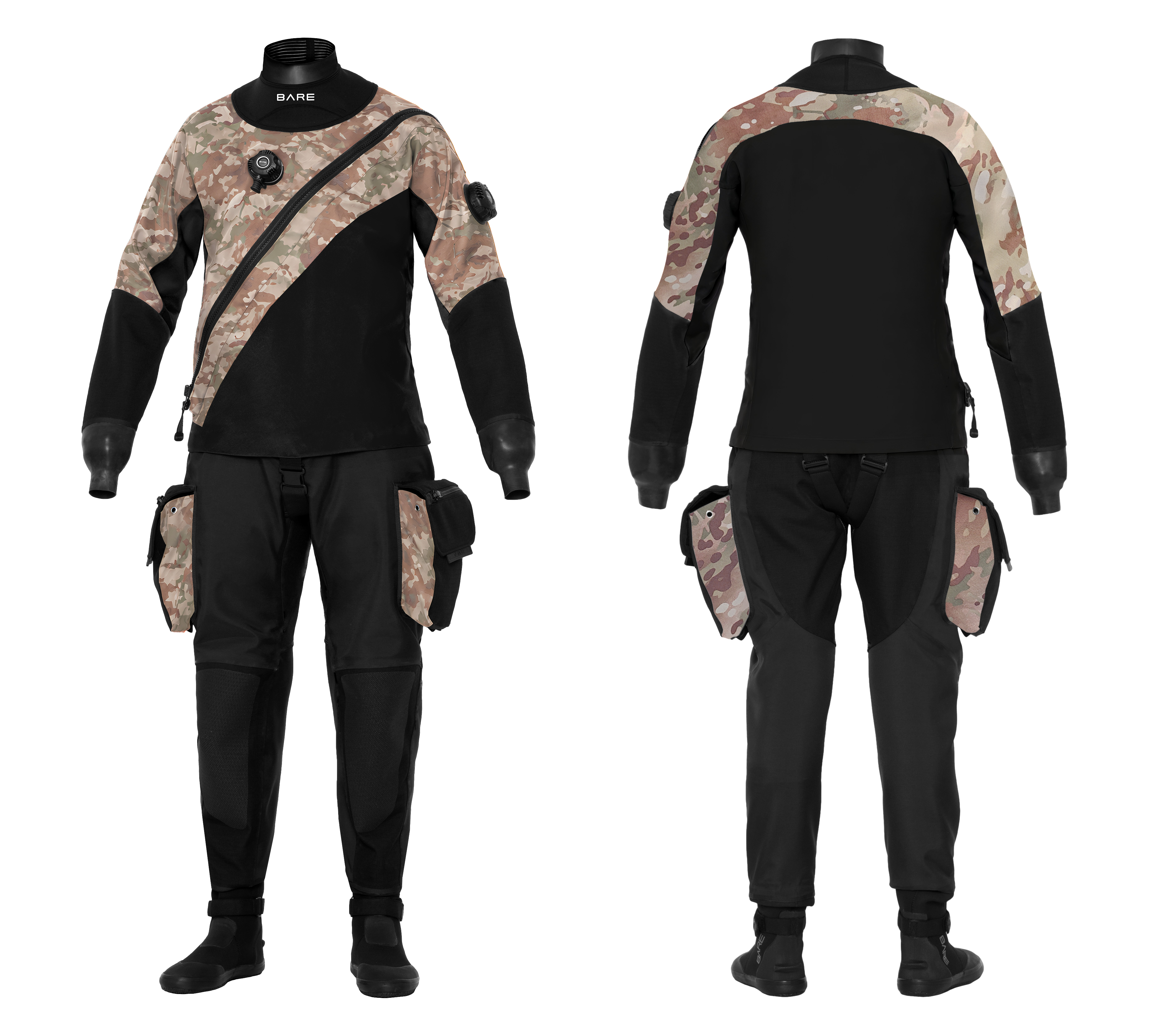 Expedition hd2 tech dry autograph series mens front back armycamo