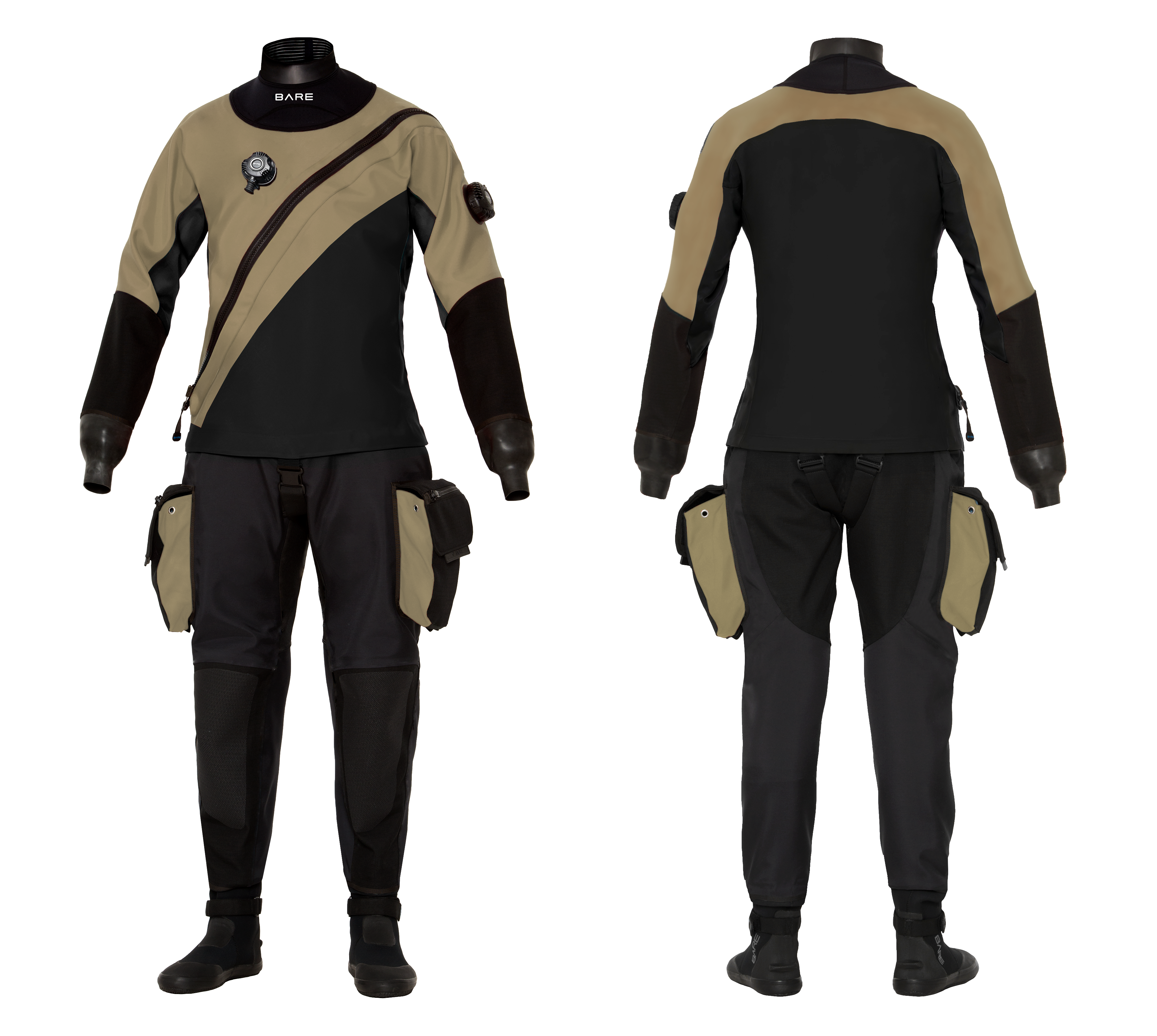 Expedition hd2 tech dry autograph series womens front back coyotetan