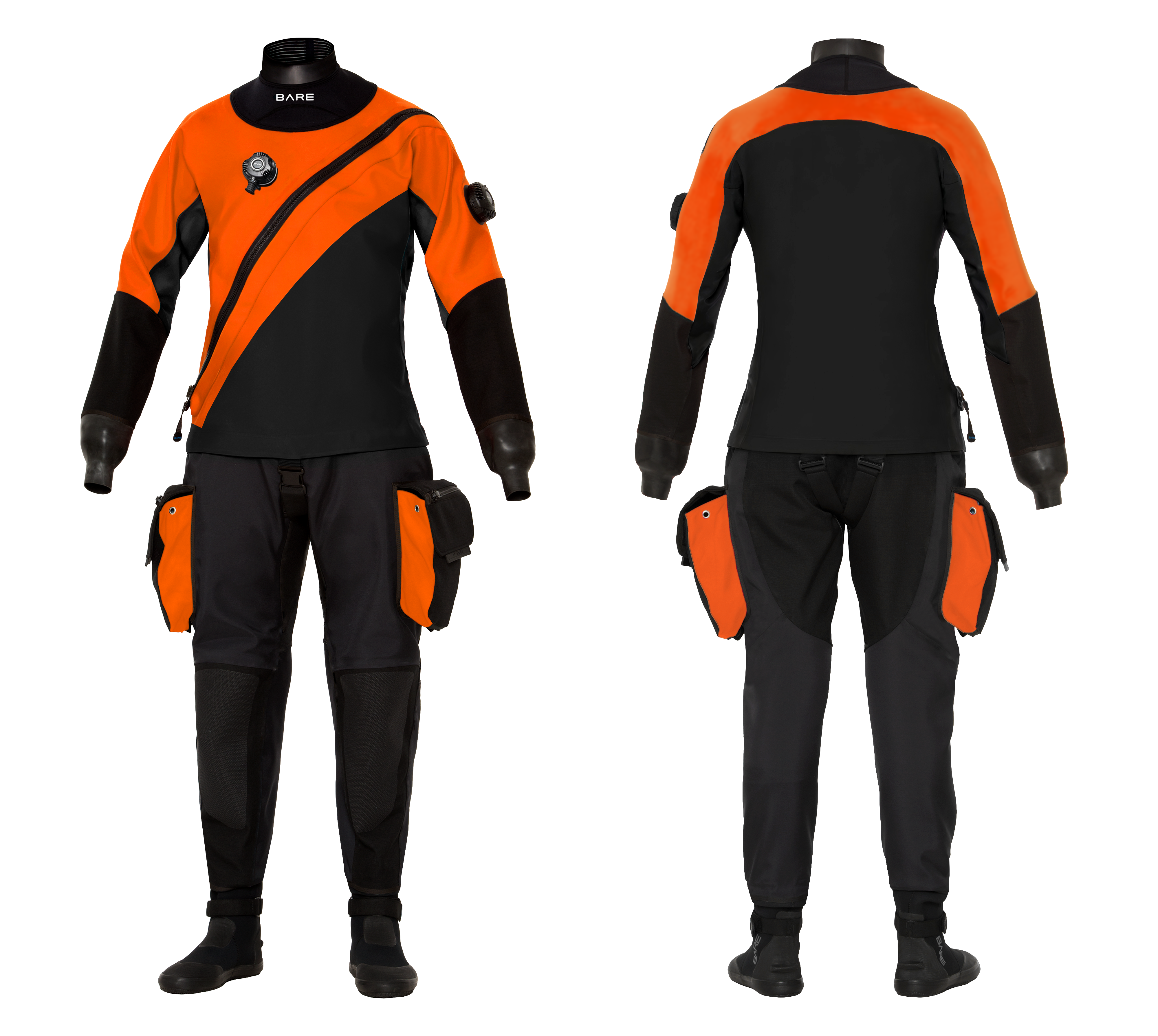 Expedition hd2 tech dry autograph series womens front back orange