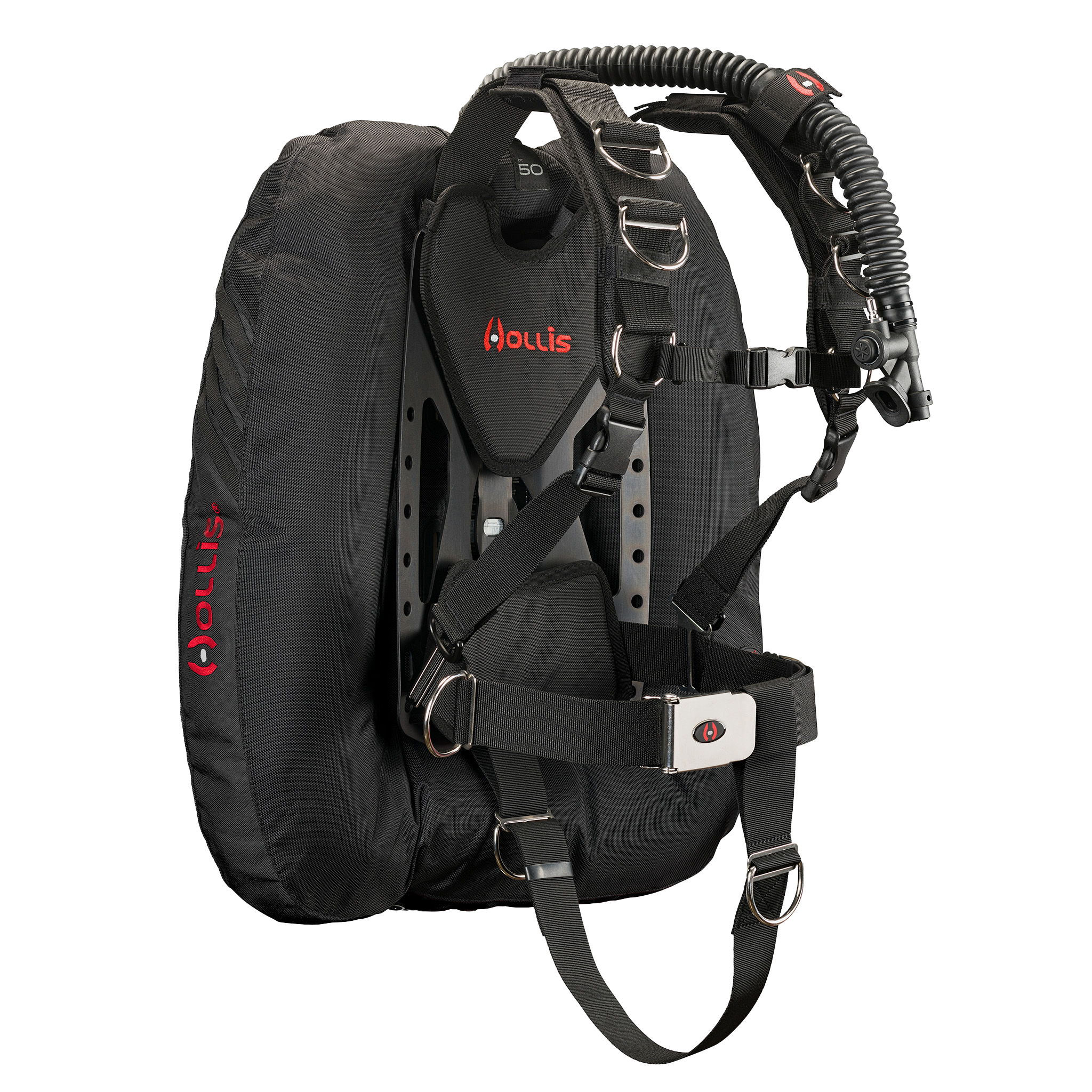 Hollis crib dt50 aluminum elite2 black side