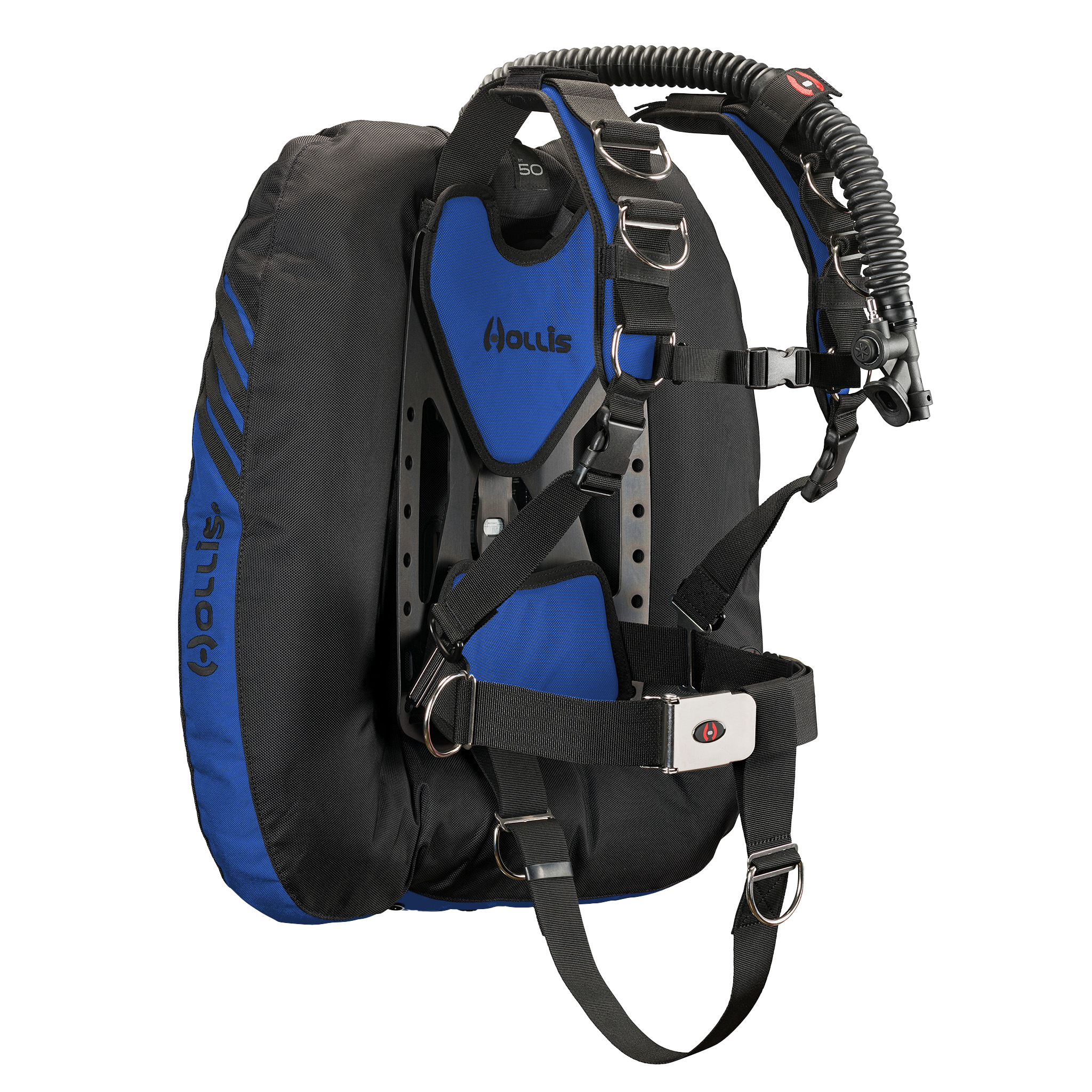 Hollis crib dt50 aluminum elite2 blue side