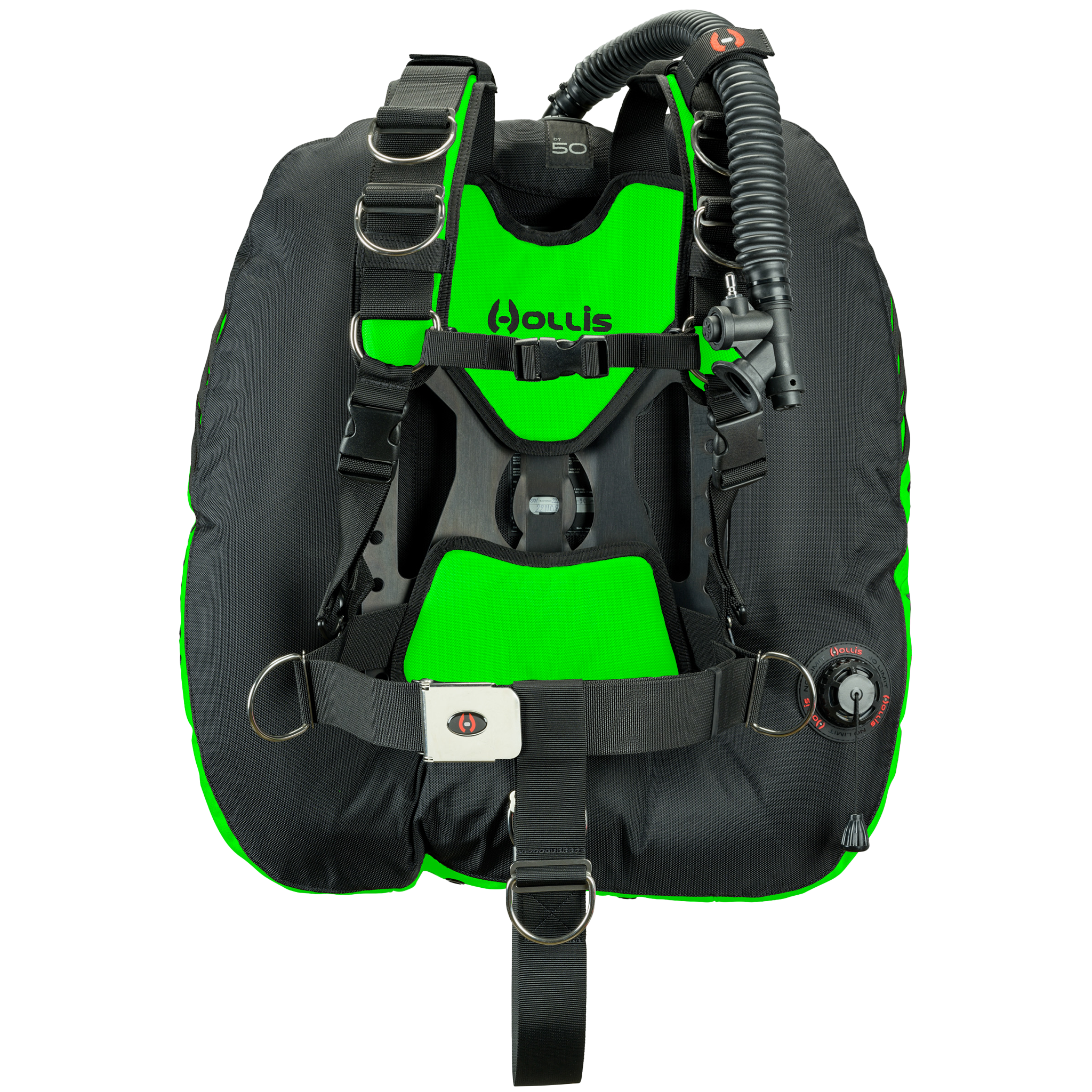 Hollis crib dt50 aluminum elite2 lime front