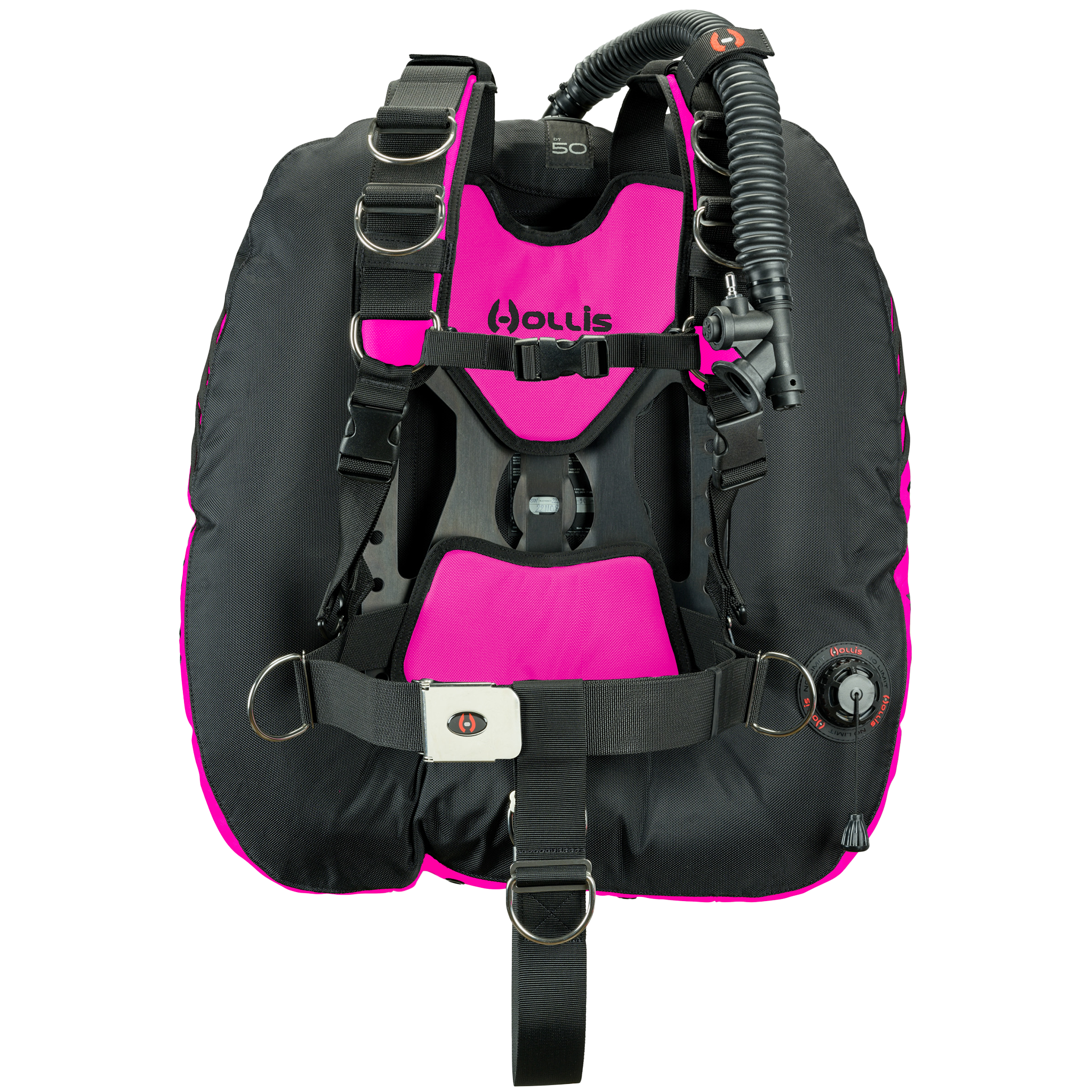 Hollis crib dt50 aluminum elite2 pink front