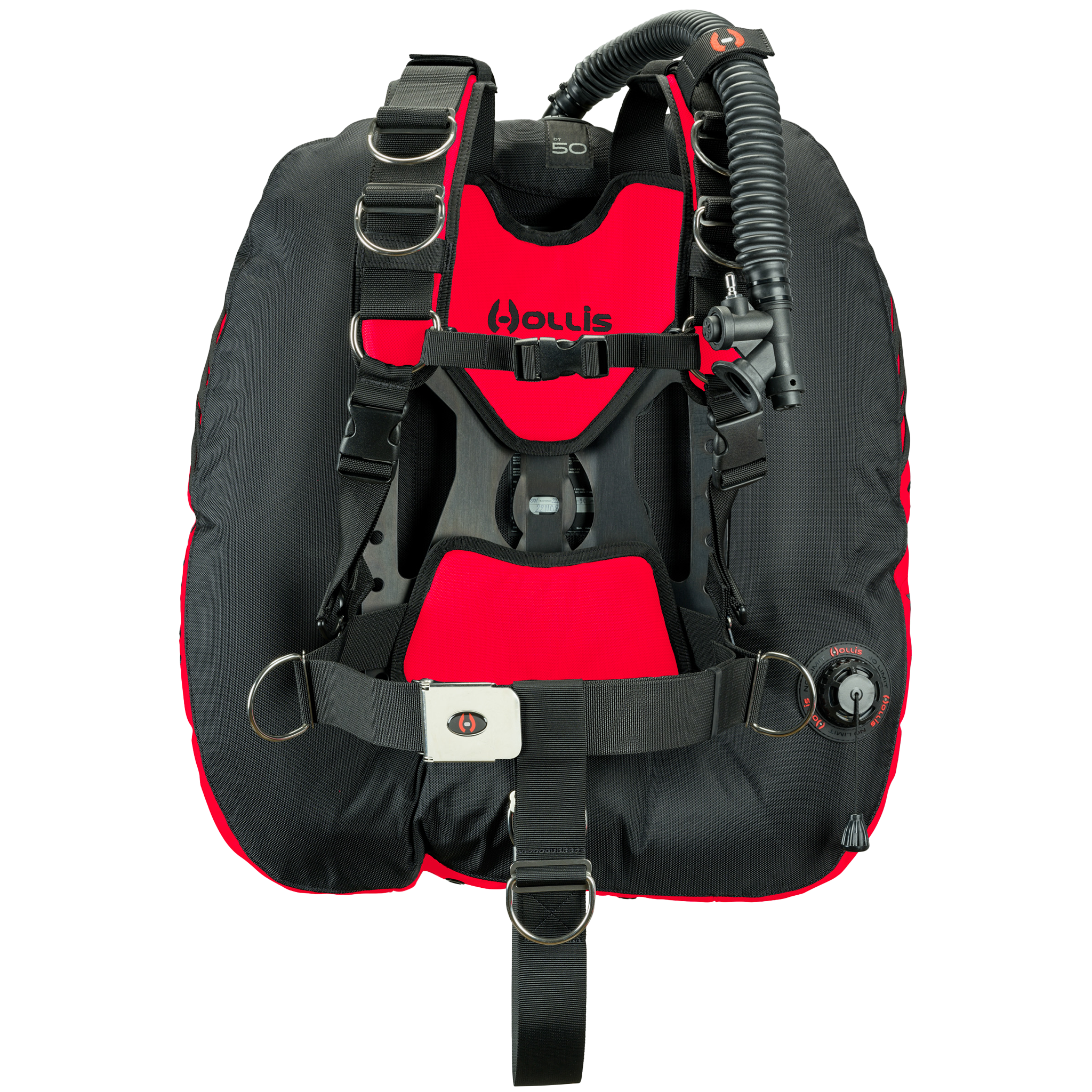 Hollis crib dt50 aluminum elite2 red front