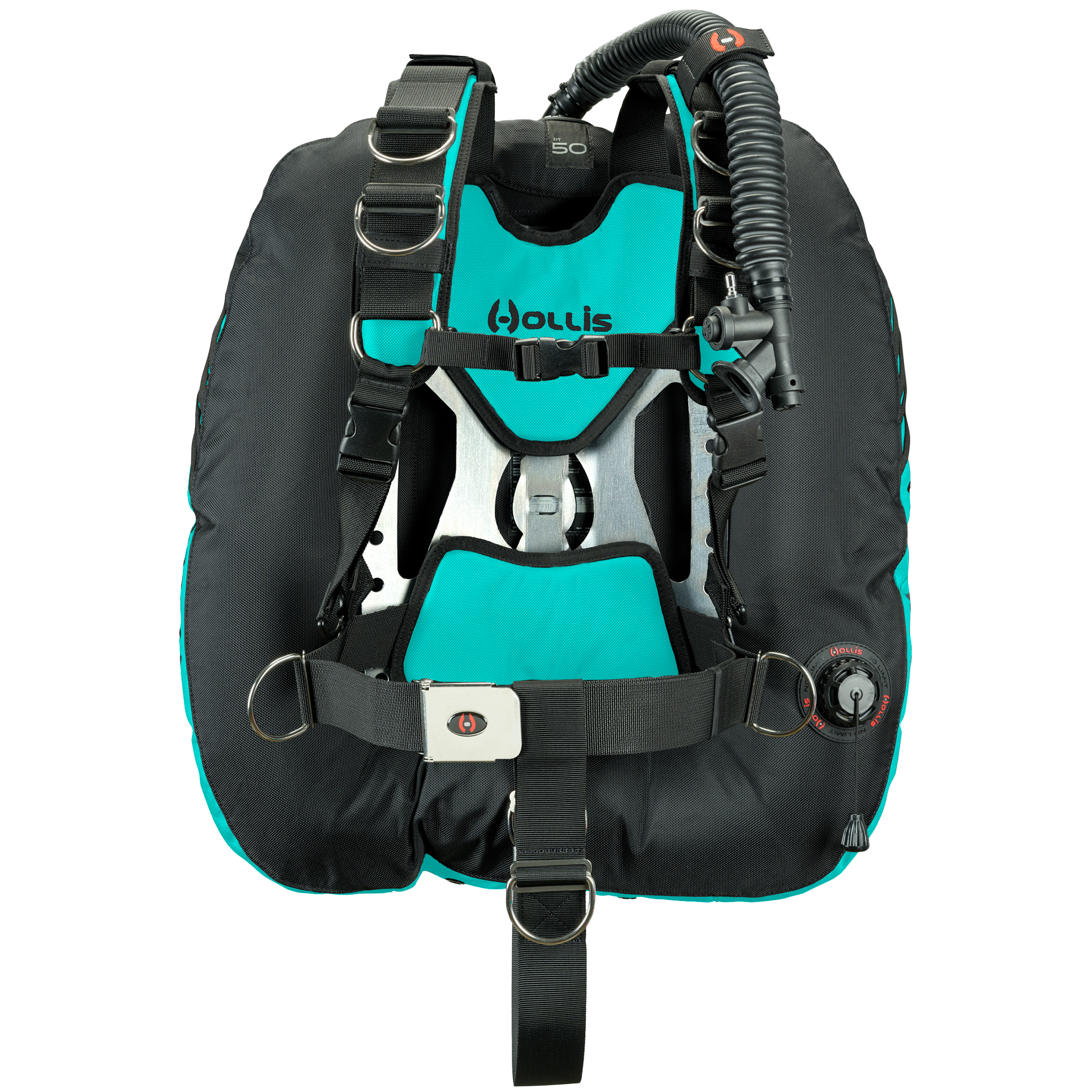 Hollis crib dt50 stainless elite2 aqua front