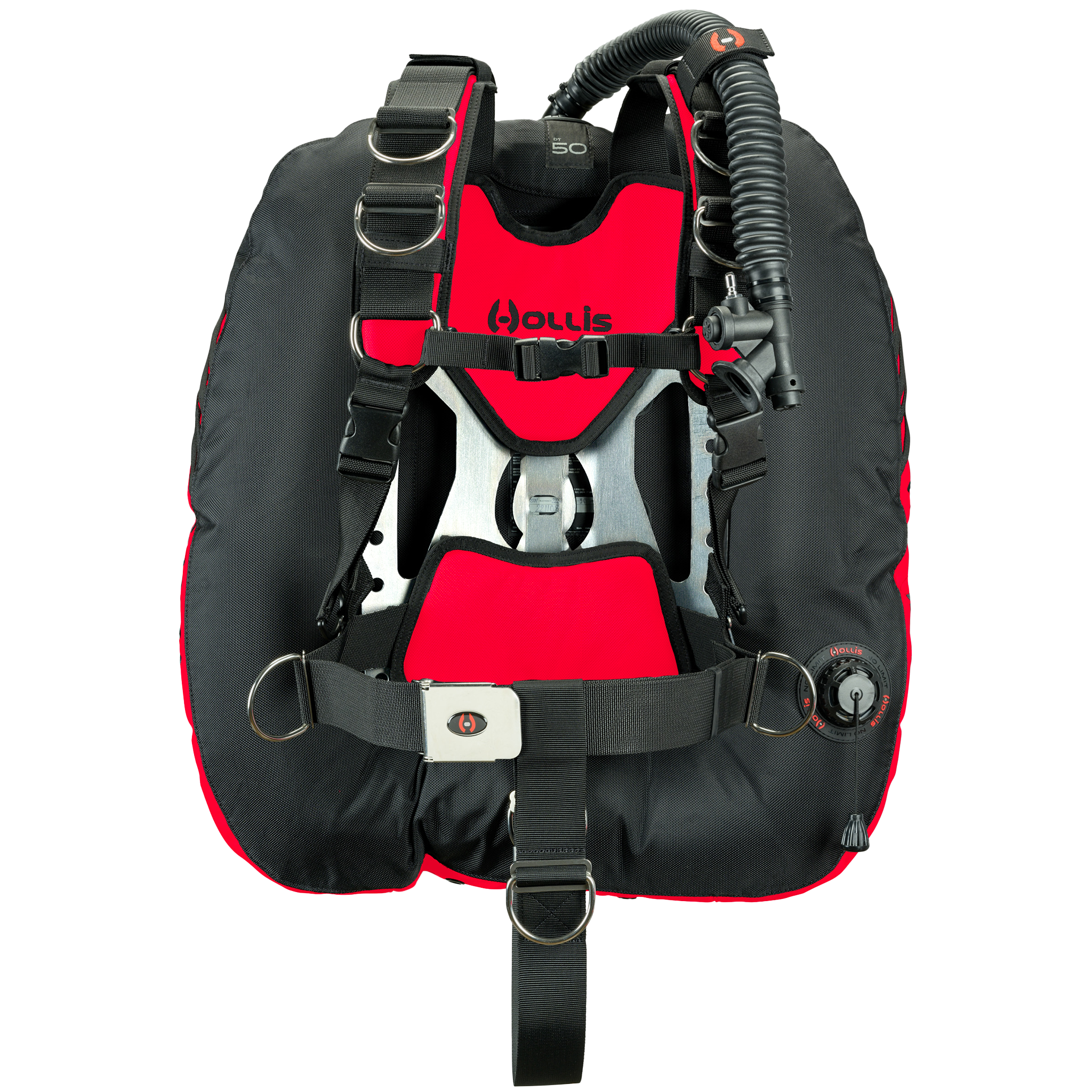 Hollis crib dt50 stainless elite2 red front