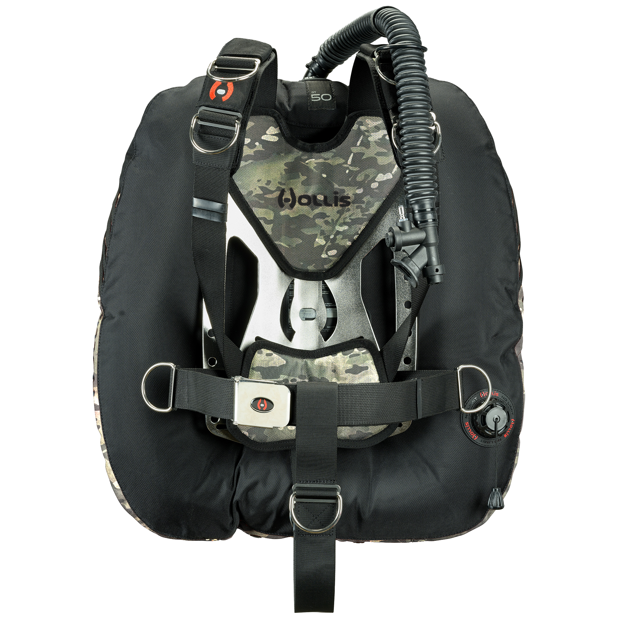 Hollis crib dt50 stainless solo camo front