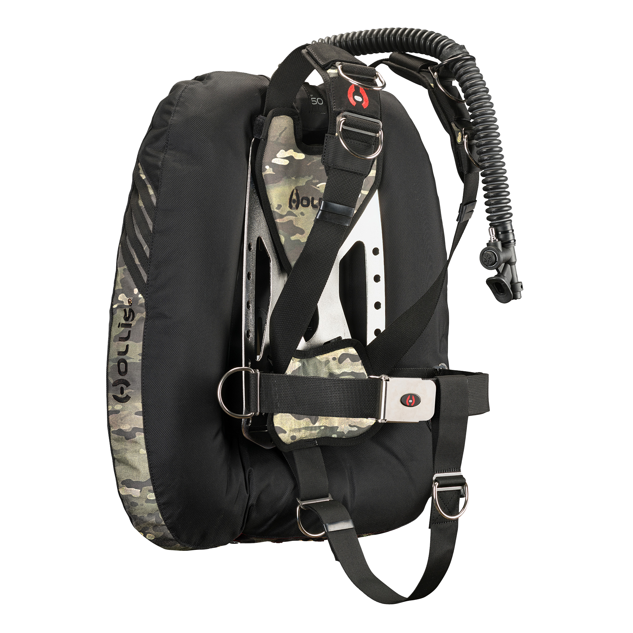 Hollis crib dt50 stainless solo camo side