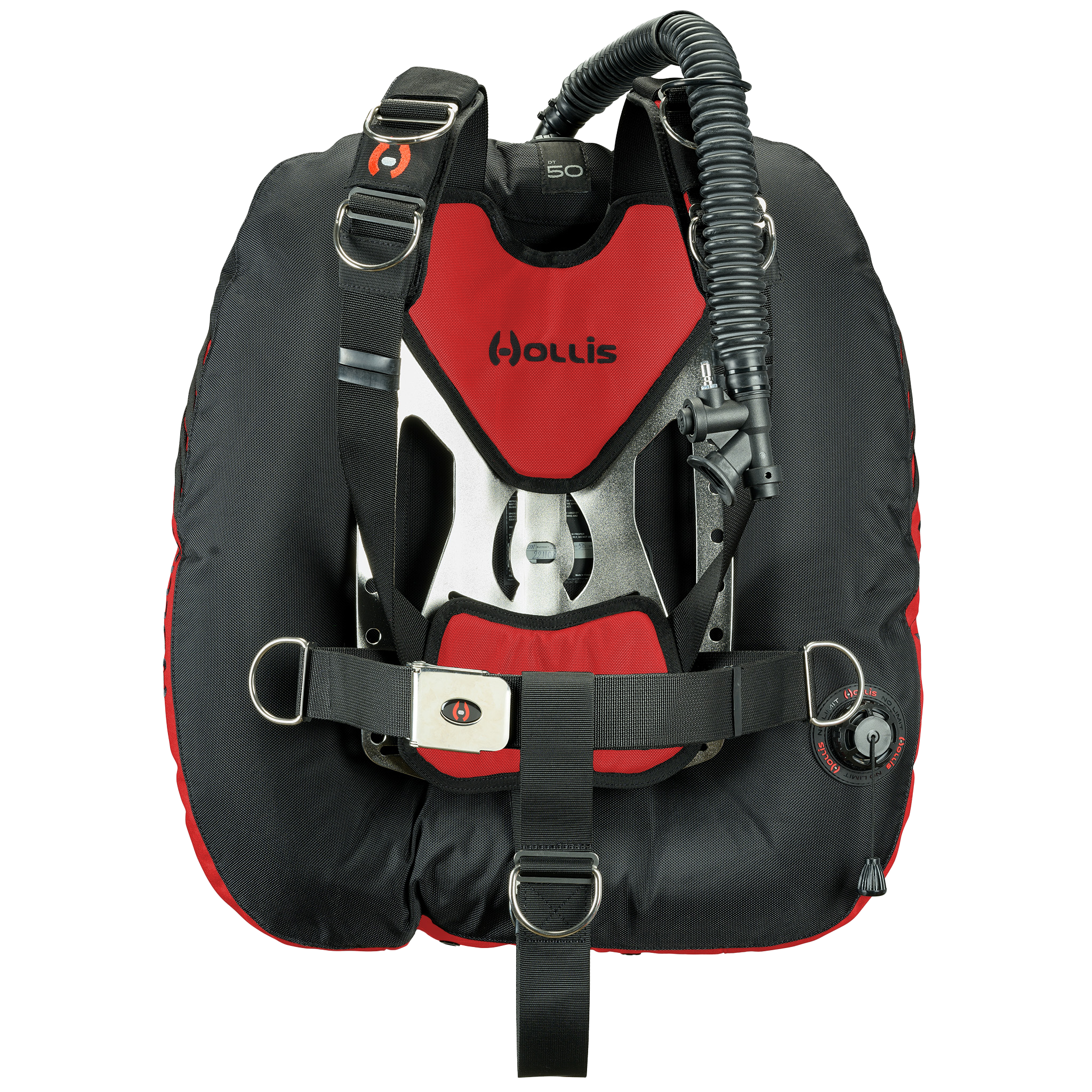 Hollis crib dt50 stainless solo red front