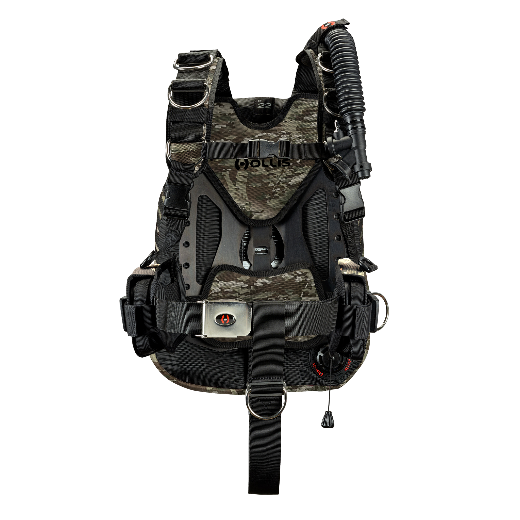 Hollis crib st22 aluminum elite2 camo front