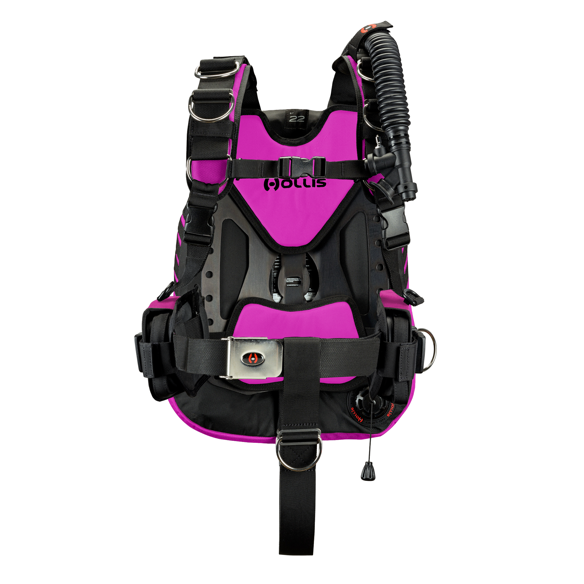 Hollis crib st22 aluminum elite2 pink front