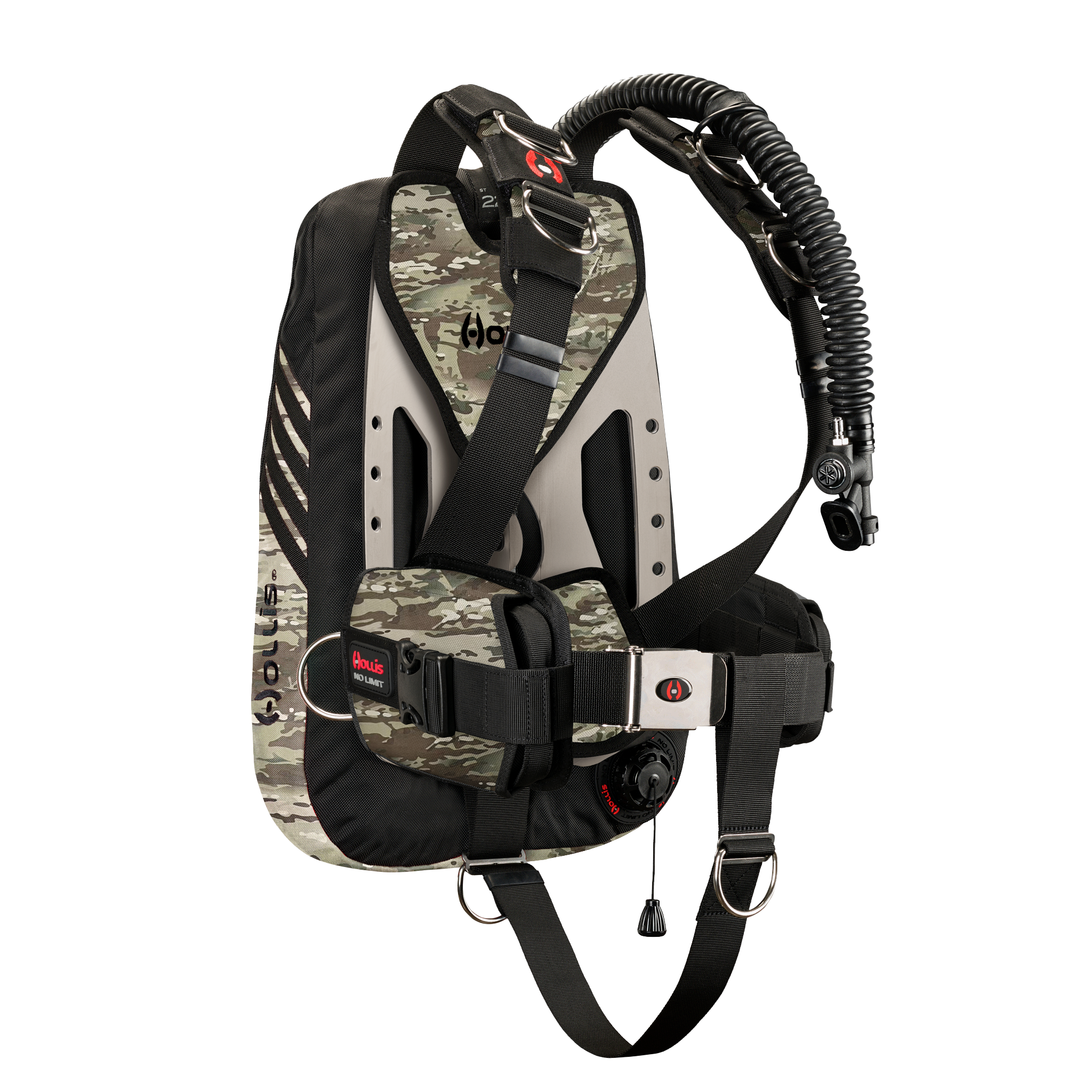 Hollis crib st22 stainless solo camo side