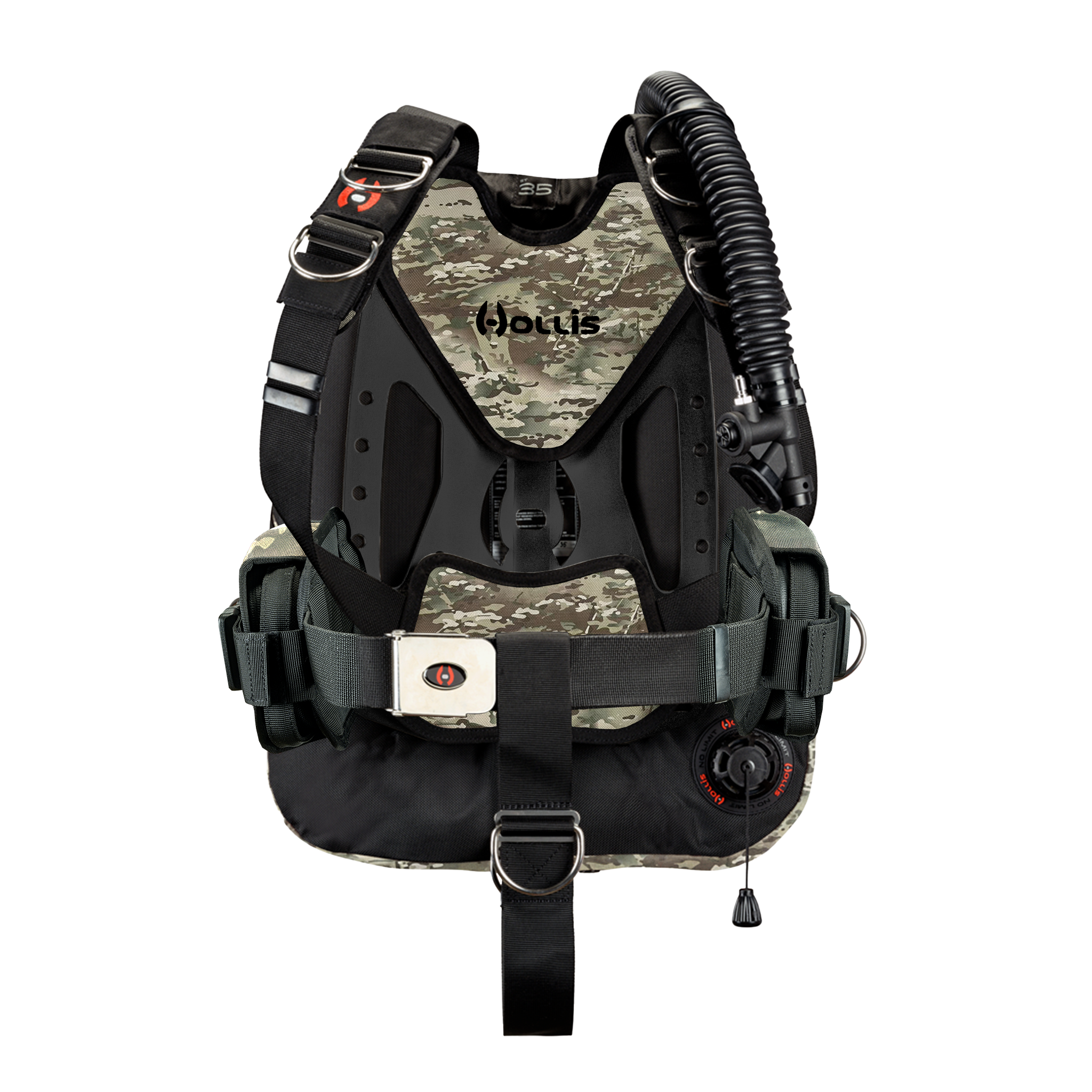 Hollis crib st35 aluminum solo camo front